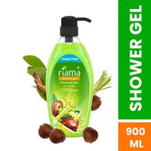 Fiama Shower Gel Lemongrass & Jojoba Body Wash for Smooth Skin with Exfoliating Beads