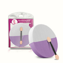Majestique Round Make Up Facial Face Soft Sponge - Powder Puff - Color May Vary