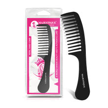 Majestique Hair Detangling comb - Wide Teeth Perfect for Grooming and Styling - Color May Vary
