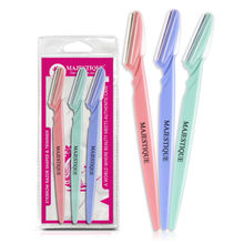 Majestique Eyebrow Razor Shaper & Trimmer Face Shave, Face Touch-Up - Color May Vary