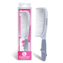Majestique Rubber Grip Handle Comb Perfect For Styling