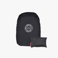 Harissons Unisex Solid Black Bag Cover with Pouch