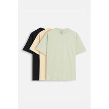 Snitch Multi-Color Solid Half Sleeves Regular Casual T-Shirt (Pack Of 3)