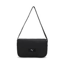 Puma Black Solid Handheld Bag
