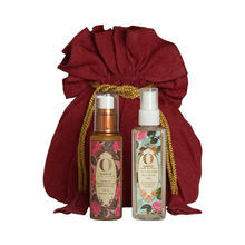 Ohria Royal Ayurveda Rose Collection Potli (with Facial Mist and Shower Oil)