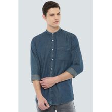 Louis Philippe Jeans Blue Shirt