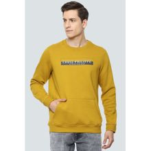 Louis Philippe Sport Yellow Sweatshirt