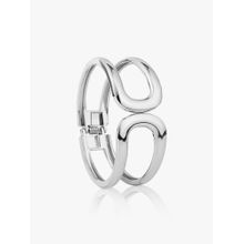 Kazo Silver Solen Open-Link Cuff Bracelet