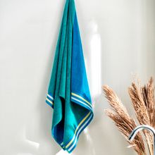 DDecor Live Beautiful, Pack of 1 Bath Towel, GSM - 500, Colour - Blue