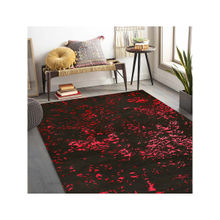 Qaaleen Hand Tufted Floral Black & Pink 8x10 Rug