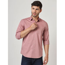 AM SWAN Premium Cotton Lycra Rose Pink Shirt