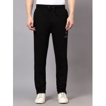 Cantabil Men Black Solid Summer Wear Trackpant