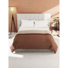 KOPA Reversible Double Bed Comforter (Cottslove) Brown (Queen)