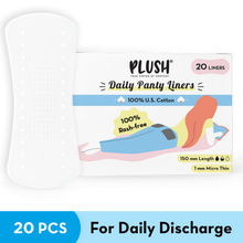 Plush Everyday Panty Liners Ultra Soft No Fragrance & Paraben Free