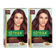 Streax Hair Colour - Cinnamon Red 5.66 Pack Of 2