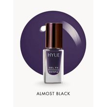 HYUE Gel FX Nail Paint - ALMOST BLACK