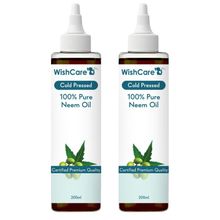 Wishcare Cold Pressed Neem Oil - Pack Of 2