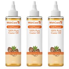 Wishcare Premium Cold Pressed Castor Oil Combo