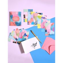 Doodle Collection Floral Fuse Note Cards