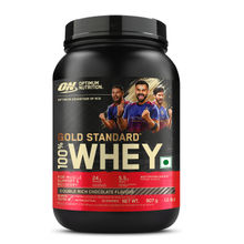 Optimum Nutrition (ON) Gold Standard 100% Whey Protein Powder - Double Rich Chocolate