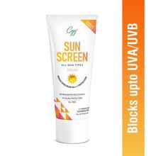 CGG Cosmetics Sunscreen Cream Spf 45, Pa+++ Broad Spectrum, Uva/uvb Block For Men & Women