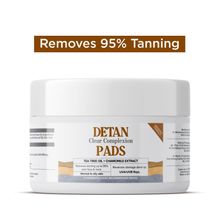 CGG Cosmetics De-tan Clear Complexion Facial Pads, With Tea Tree Oil For All Skin Types