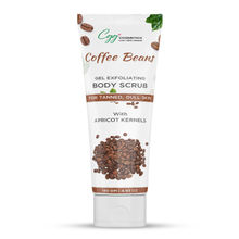CGG Cosmetics Coffee Beans Gel Exfoliating Body Scrub For Tanned, Dull Skin & 100% Natural Coffee