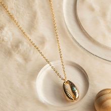 PRITA Sea Shell Gold Plated Necklace
