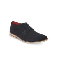 V8 by Ruosh Blue Solid-plain Lace Ups