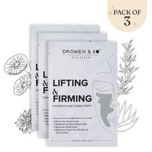 Dromen & Co Lifting & Firming Undereye And Cheek Strips-Pack of 3, Reduce Under eye dark circles