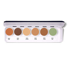 C2P Pro Ultra HD Base 6 in 1 Concealer Palette for Face Makeup - Supraemeshield Must Have Palette