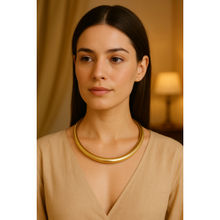 VIRAASI Gold-Plated Round Handamade Hasli Choker Necklace