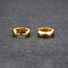 Yellow Chimes Gold-Plated Classic Hoop Earrings