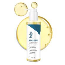 BAKE RxMelt Cleansing Oil with 15% Hempseed - Removes Waterproof Makeup, SPF & Pore Buildup