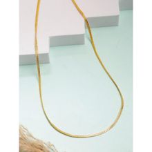 NVR Mens Gold-Plated Minimal Chain