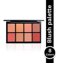 PAC Spotlight Blusher Palette X8 - All in One MUA Palette, High Payoff, Shades for Every Skin Tone
