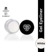 PAC Spotlight Gel EyeLiner White - Intense Pigment, Matte White Finish, 24H Waterproof & Smudgeproof