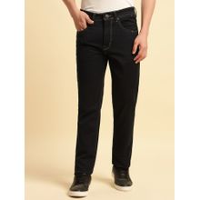 Cantabil Men Casual Denim Black Jeans