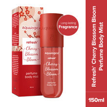 Aqualogica Refresh+ Cherry Blossom Bloom Perfume Body Mist-Long Lasting Fragrance for All Skin Types