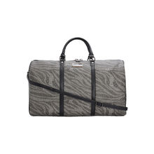 ESBEDA Grey Printed Duffle Bag For Mens and Womens (L)