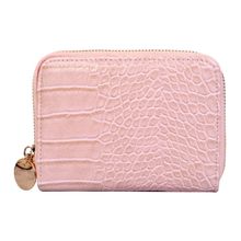 Lino Perros Women's Pink Synthetic Leather Wallet