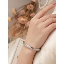 925 SILLER 925 Pure Silver Adjustable Bracelet