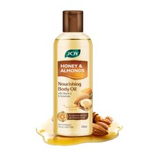 Joy Honey & Almonds Nourishing Body Oil with Vitamin E - Non Greasy, Lightweight & Quick Absorbing