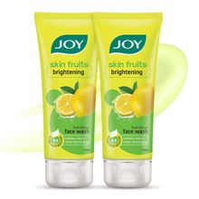Joy Skin Fruits Lemon Brightening Face Wash, with Vitamin C for Oil Control and Glowing Skin