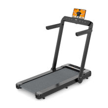 Flexnest Flexpad German Designed 2-in-1 Foldable Treadmill with Dual Display (Black)