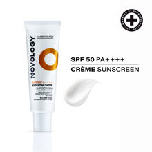 Novology SPF 50 PA++++ Hydrating Sheer Sunscreen With Niacinamide For Dry Skin, Non Sticky