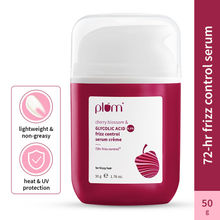 Plum 0.3% Glycolic Acid & Cherry Blossom Frizz Control Hair Serum Creme