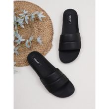 Sherrif Shoes Women's Black Color Flip-flops