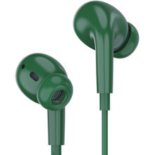 Ambrane Wired Earphones With In-Line Mic, 3.5Mm Jack (Stringz 74, Green)