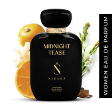 NISARA Midnight Tease Eau De Parfum For A Long Lasting Floral Woody & Musky Fragrance - Perfume For Women
